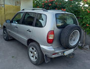 Chevrolet Niva 1998–2020 Tagrælinger i krom foto 3
