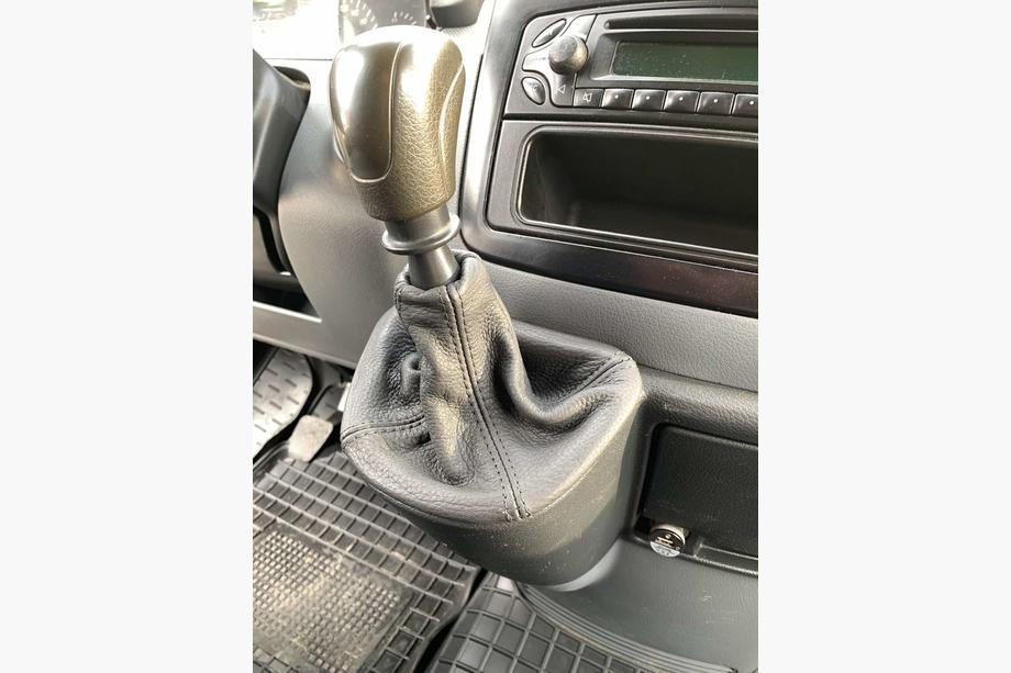 Mercedes Vito W639 2004–2014 Læder gearstangsmuffe Manuel gearkasse Image