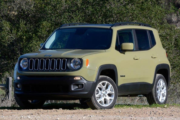 Den kompakte crossover Jeep Renegade Foto 2