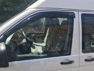 Volkswagen T5 Transporter 2003–2010 Vindafvisere til sideruder (2 stk., MyRacing) foto 3