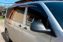 Volkswagen T5 Transporter 2003–2010 Vindafvisere til vinduer (4 stk., Sunplex Sport) foto 16