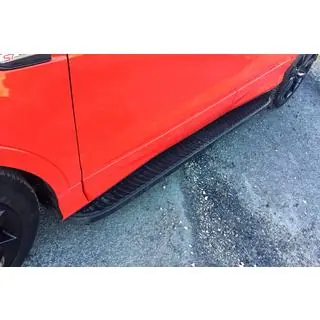 Sidetrin Tayga Black (2 stk., aluminium) foto 2