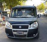 Fiat Doblo I 2001–2005 Forrudevisir (sort højglans, 5 mm) foto 8