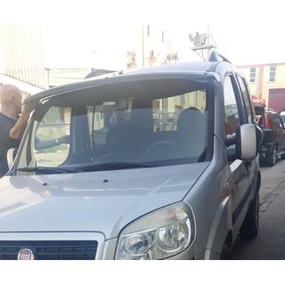 Forrudevisir (sort højglans, 5 mm) Fiat Doblo I 2001–2005 foto 3