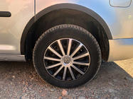 Volkswagen Caddy 2010–2015 Skærmkantslister (mat sort) foto 9