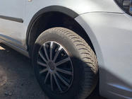 Volkswagen Caddy 2010–2015 Skærmkantslister (mat sort) foto 4