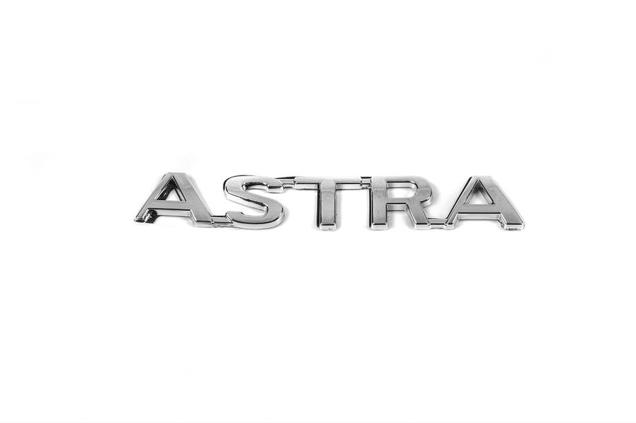 Opel Astra G Classic 1998–2012 Astra tekst-emblem (124 mm x 18 mm) Image