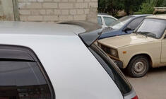 Volkswagen Golf 5 2003–2009 Spoiler (til lakering) foto 2