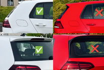 Volkswagen Golf 7/E-Golf 2012–2020 Meliset spoiler (til Base HB, til lakering) foto 5