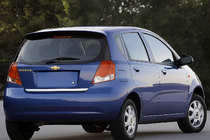 Chevrolet Aveo T200 2002–2008 Bagagerumskantliste (rustfrit stål) foto 1