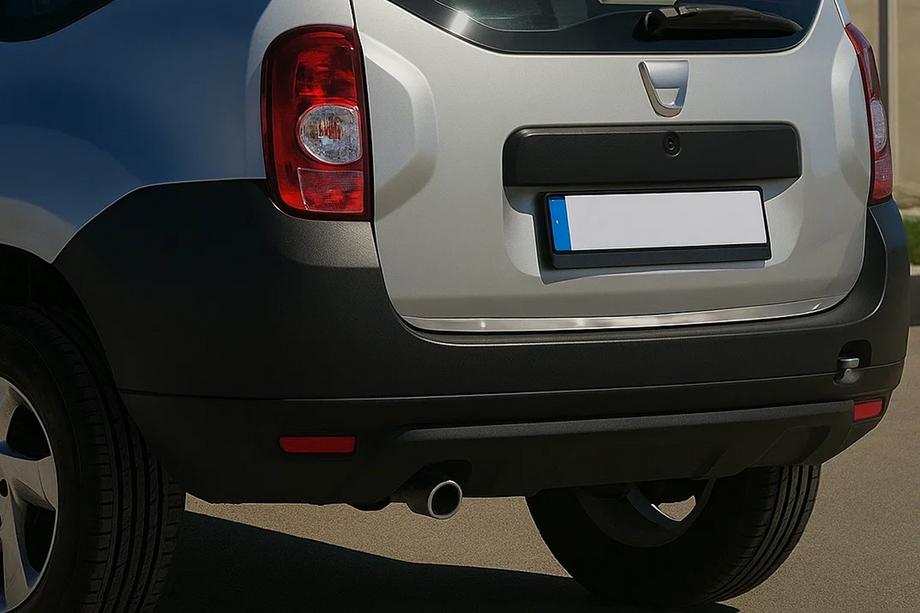 Dacia Duster 2008–2018 Bagagerumskantliste (rustfrit stål) OmsaLine - italiensk rustfrit stål Image