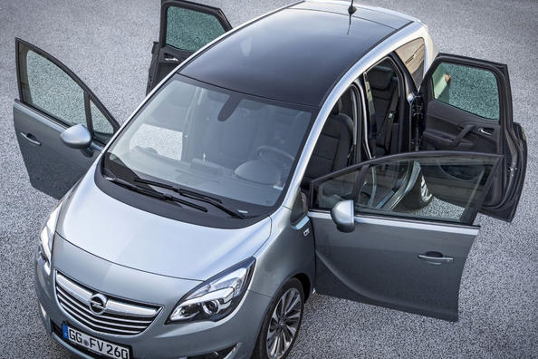 Test af den opdaterede kompaktvan Opel Meriva
