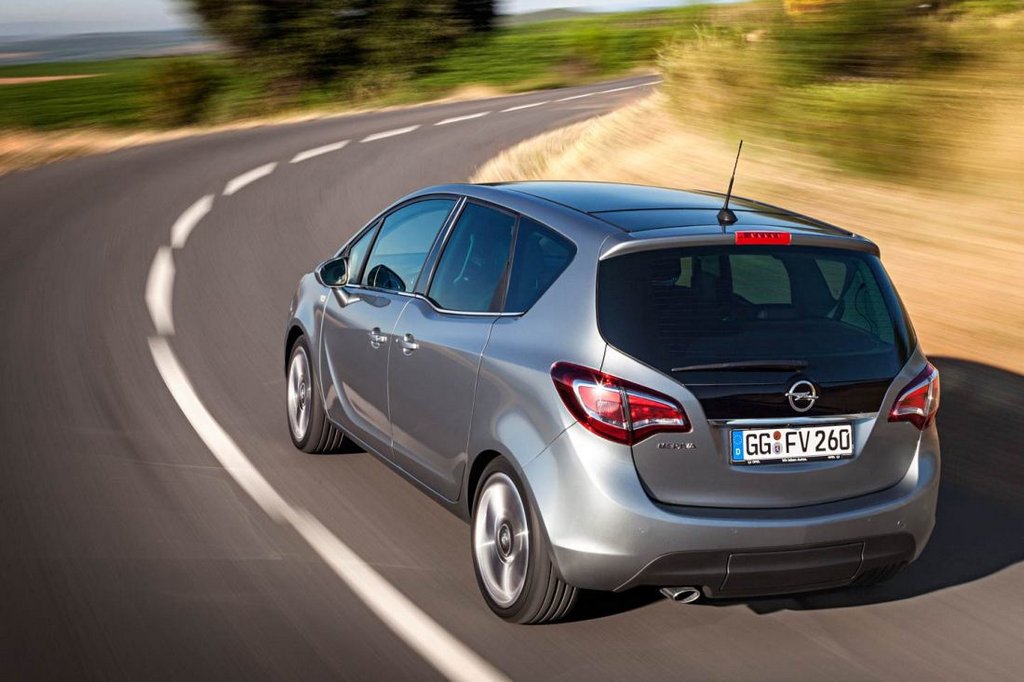 Test af den opdaterede kompaktvan Opel Meriva