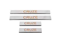 Chevrolet Cruze 2009–2015 Krom dørtrinslister V1 (4 stk., Carmos) foto 2