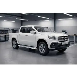 Sidetrin Allmond White (2 stk., aluminium) foto 1