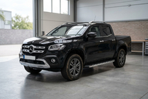 Mercedes X class 2017–2020 BlackLine sidetrin (2 stk., aluminium) foto 1