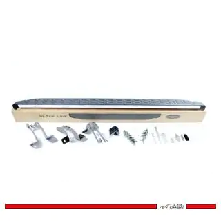 BlackLine sidetrin (2 stk., aluminium) foto 3