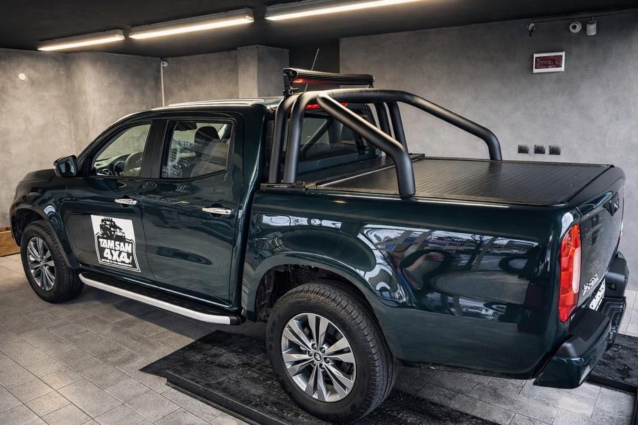 Mercedes X class 2017–2020 Sidetrin Fullmond (2 stk., aluminium) Image