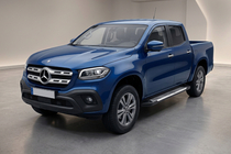 Mercedes X class 2017–2020 Sidetrin Line (2 stk., aluminium) foto 1