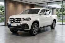 Mercedes X class 2017–2020 Sidetrin Tayga Black V1 (2 stk., aluminium) foto 1