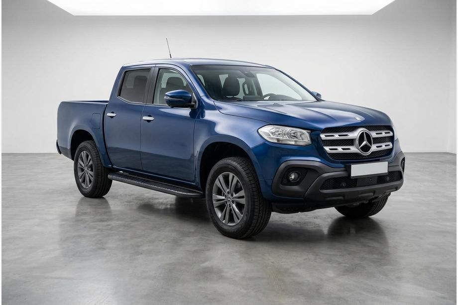 Mercedes X class 2017–2020 Sidetrin Bosphore Black (2 stk., aluminium) Image