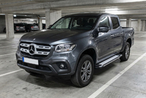 Mercedes X class 2017–2020 Rainbow sidetrin (2 stk., aluminium) foto 1