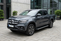 Mercedes X class 2017–2020 Sidetrin Maya V1 (2 stk., aluminium) foto 1