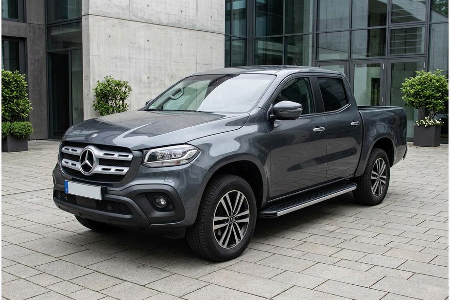 Mercedes X class 2017–2020 Sidetrin Maya V1 (2 stk., aluminium) Image