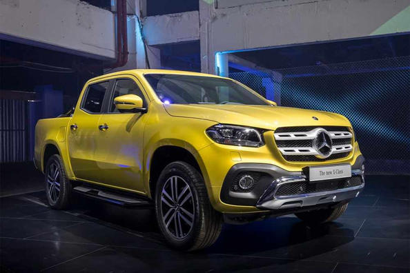 Mercedes-Benz X-Class: koncernens første pickup fra Tyskland