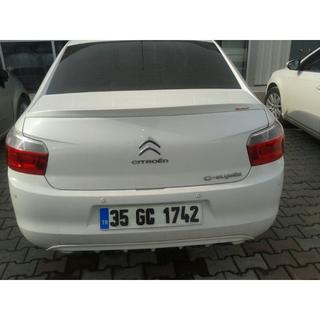 Meliset spoiler (til lakering) Citroen C-Elysee 2013–2022 foto 2