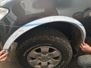 Mitsubishi L200 2006–2015 Skærmkantlister (4 stk., rustfrit stål) foto 3