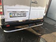Mercedes Sprinter W901/902/903/904/905 1995–2006 Bagklapskantliste (2 dele, rustfrit stål) foto 2