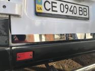 Volkswagen LT 1995–2006 Bagklapskantliste (2 dele, rustfrit stål) foto 2