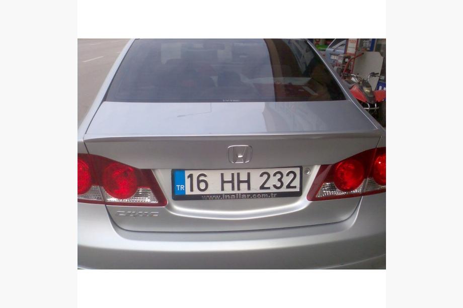 Honda Civic Sedan VIII 2006–2011 Inche spoiler (til lakering) Image