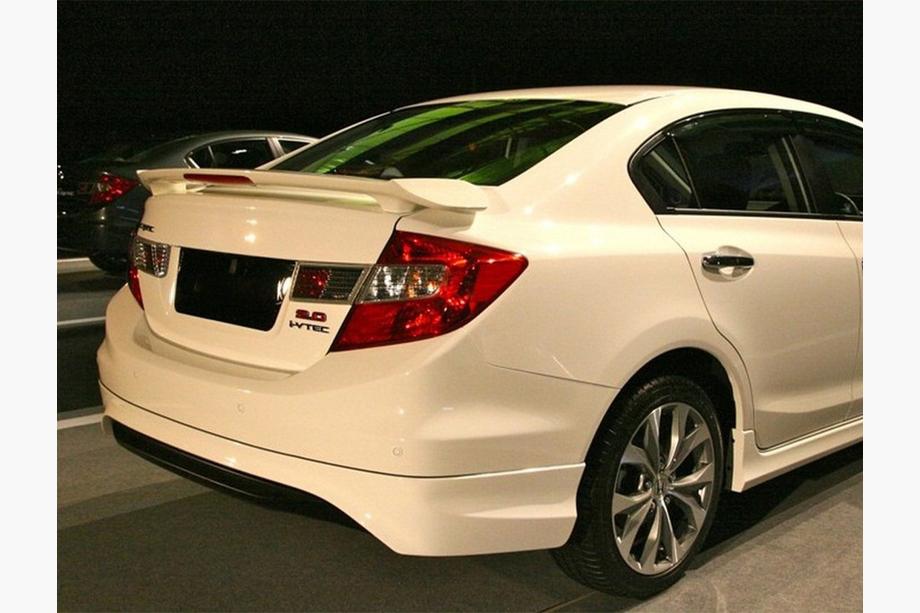 Honda Civic Sedan IX 2011–2016 Bagkofangerbeklædning (til lakering) Image