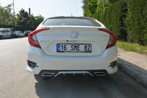 Honda Civic Sedan X 2016–2021 Anatomik spoiler (til lakering) foto 5
