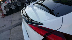 Honda Civic Sedan X 2016–2021 Anatomik spoiler (til lakering) foto 1