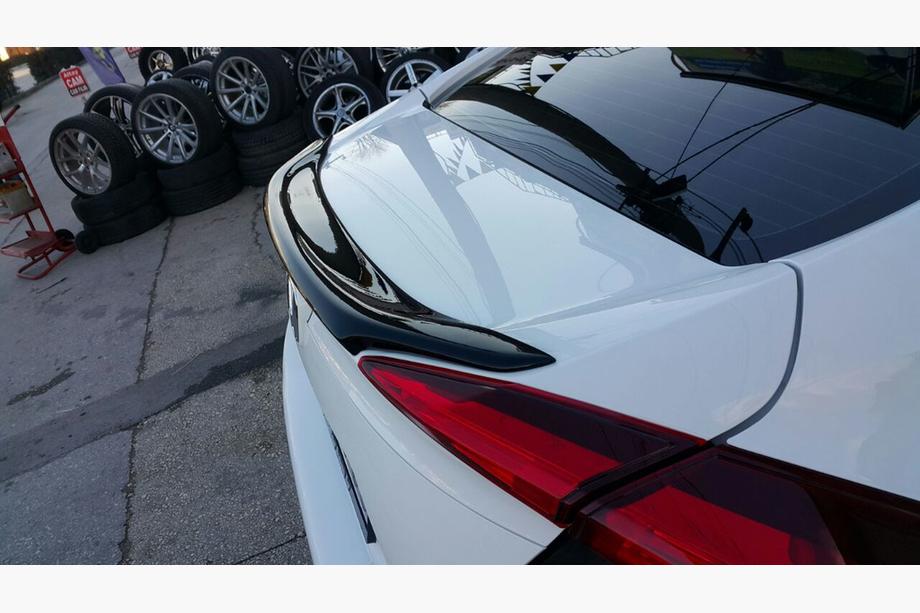 Honda Civic Sedan X 2016–2021 Anatomik spoiler (til lakering) Image