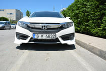Honda Civic Sedan X 2016–2021 Hjørnesplittere til forreste kofanger (til lakering) foto 5