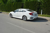 Honda Civic Sedan X 2016–2021 Bagkofangerhjørner (til lakering) foto 3