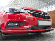 Opel Astra K 2016–2021 Front læbespoiler nederst HB (klar til lakering) foto 4