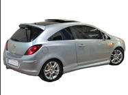 Opel Corsa D 2007–2014 Spoiler til 2-dørs (til lakering) foto 1