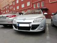 Renault Megane III 2009–2016 Kofangerindsatser (2008-2012, 2 stk., til lakering) foto 5