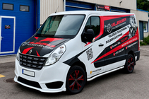 Renault Master 2011–2023 AMG frontkofanger (cover, til lakering) foto 1