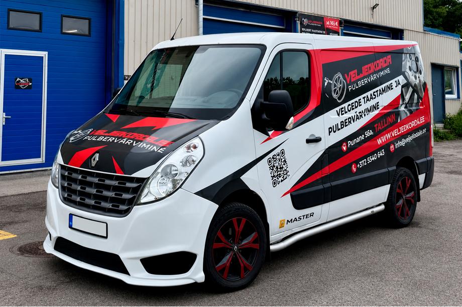 Renault Master 2011–2023 AMG frontkofanger (cover, til lakering) Image
