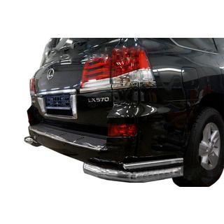 Bageste dobbelte hjørnebøjler (rustfri stål) Lexus LX570/450d 2008–2022
