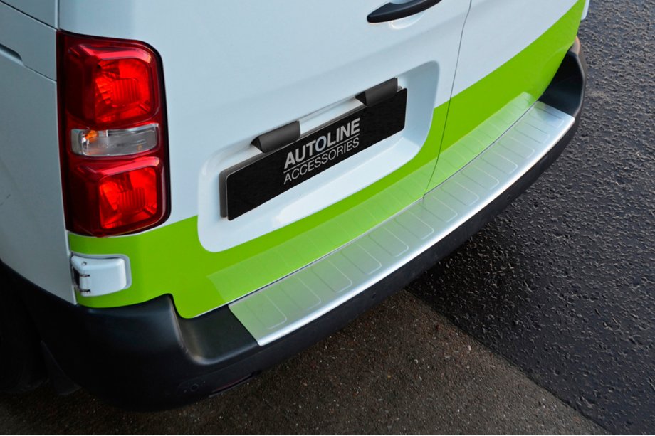 Toyota Proace 2016– Krom bagkofangerbeskytter OmsaLine (rustfrit stål) Kort/mellem akselafstand Foto 8