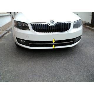 Kromliste til forreste kofanger 13-17 (rustfrit stål) Skoda Octavia III A7 2013–2019 foto 1