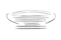 BMW X1 E84 2009–2015 Komplet vindueskromliste i rustfrit stål, 12 stk. foto 2