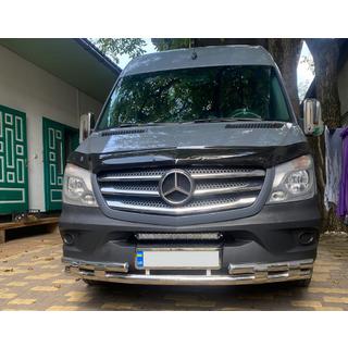 Front nedre bøjle Shark (rustfrit stål) Mercedes Sprinter W906 2006–2018 foto 1